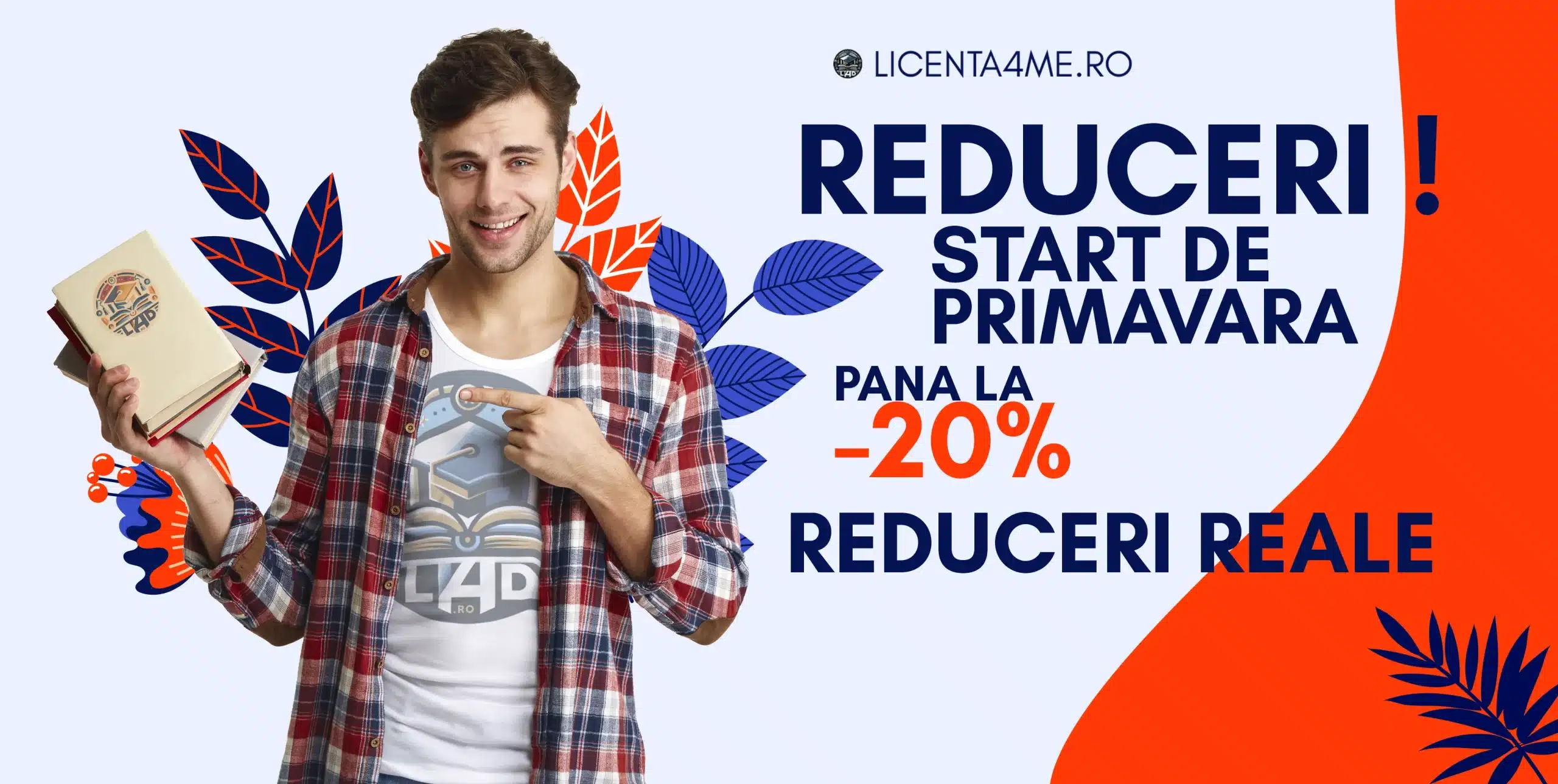 pana la 20 de % reducere la cumpararea unei licente disertatii sau proiect, reducere reala