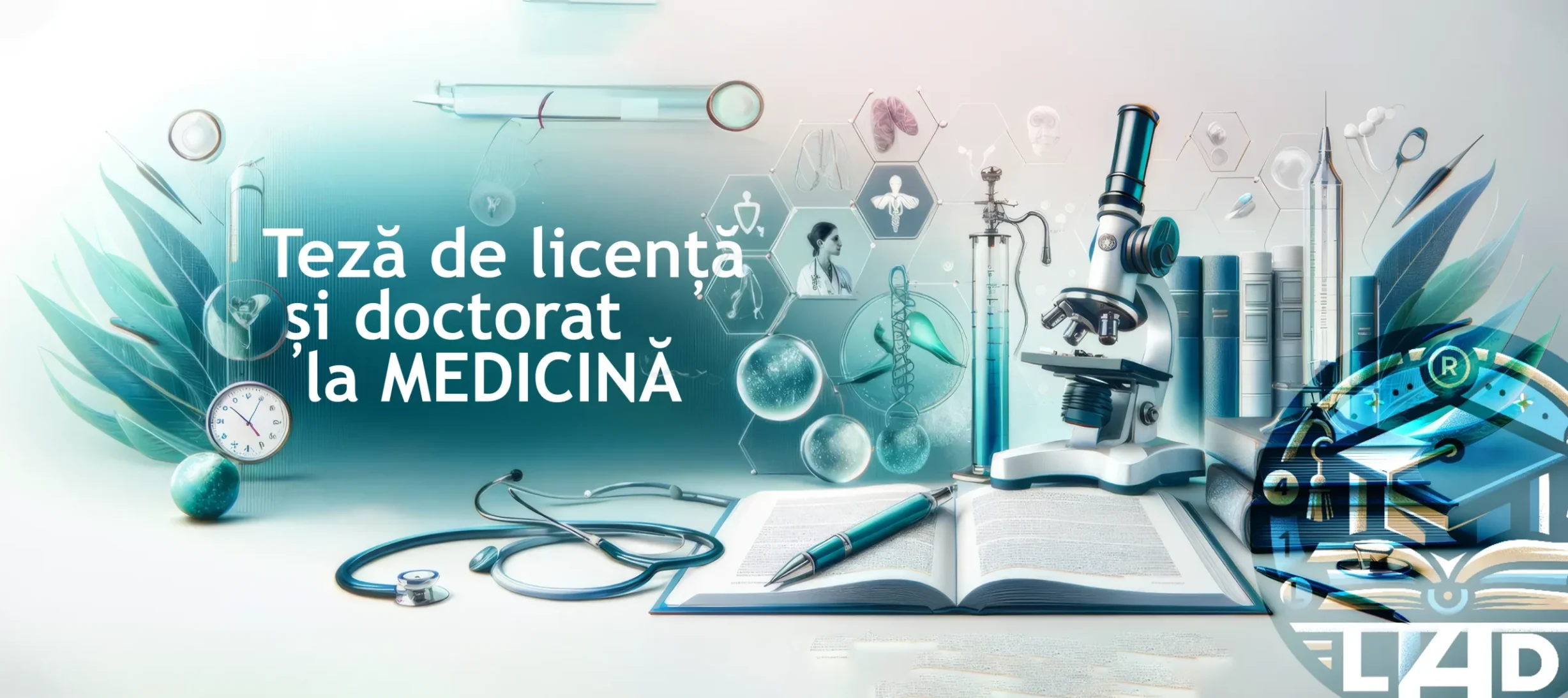 Experiența academică la cel mai înalt nivel: teze de licență și doctorat în medicină.